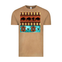 Vintage Camel native american aztec seamless pattern 2 Vintage Tee - BundleAndBundleShop