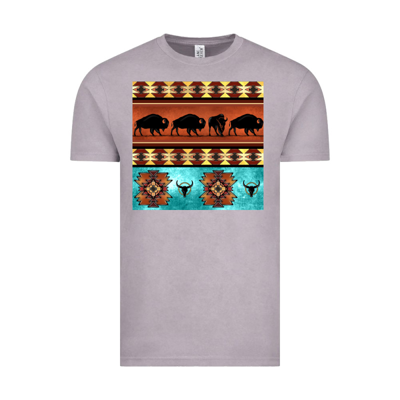 Native American Aztec Seamless Pattern 2 Vintage Tee by BundleAndBundleShop | Teevron