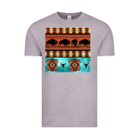 Vintage Zinc native american aztec seamless pattern 2 Vintage Tee - BundleAndBundleShop