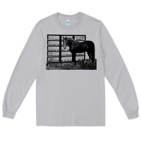 Moon Dust beautiful jim key  performing horse Long Sleeve Tee - linhVisuals