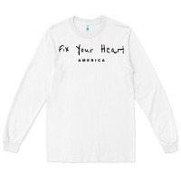 Fix Your Heart America Long Sleeve Tee | Teevron