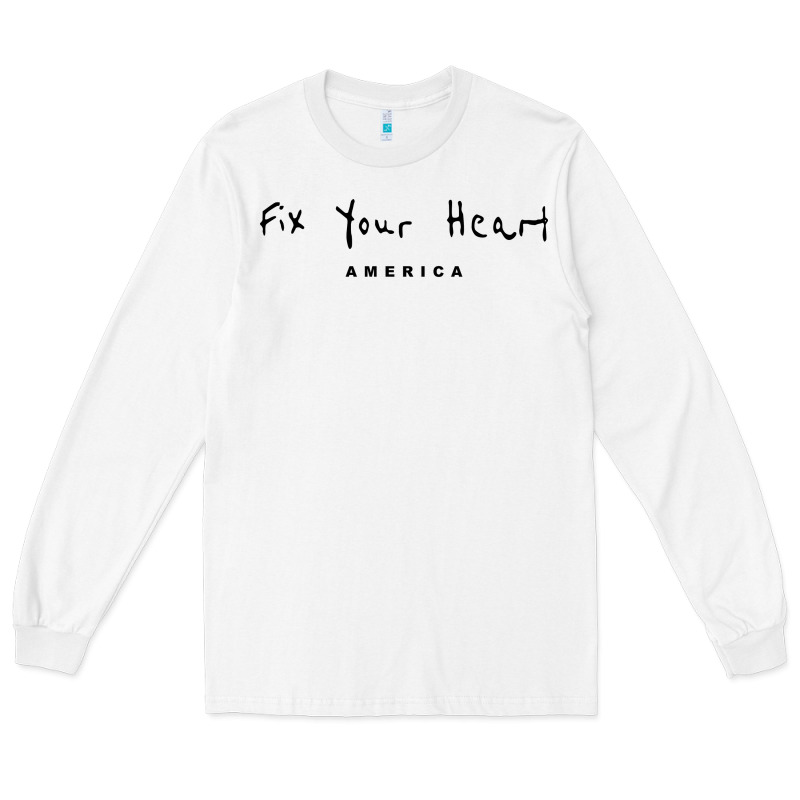 Fix Your Heart America Long Sleeve Tee by linhVisuals | Teevron