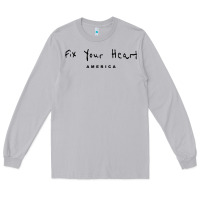 Moon Dust Fix your heart america Long Sleeve Tee - linhVisuals