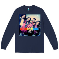 Navy Color Me Badd Long Sleeve Tee - linhVisuals