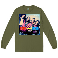 Army Green Color Me Badd Long Sleeve Tee - linhVisuals