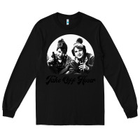 Black take off hoser Long Sleeve Tee - linhVisuals