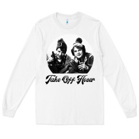 White take off hoser Long Sleeve Tee - linhVisuals