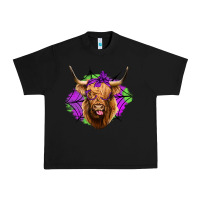 Black halloween highland cow Urban Heavy Tee - Jasminsmagicworld