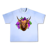 Grape Ice halloween highland cow Urban Heavy Tee - Jasminsmagicworld