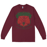Burgundy bushwood country club Long Sleeve Tee - linhVisuals