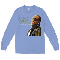 Colony Blue Charlie Wilson Long Sleeve Tee - linhVisuals