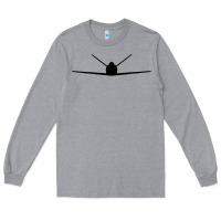 Heather Grey cirrus vision sf50 jet Long Sleeve Tee - linhVisuals
