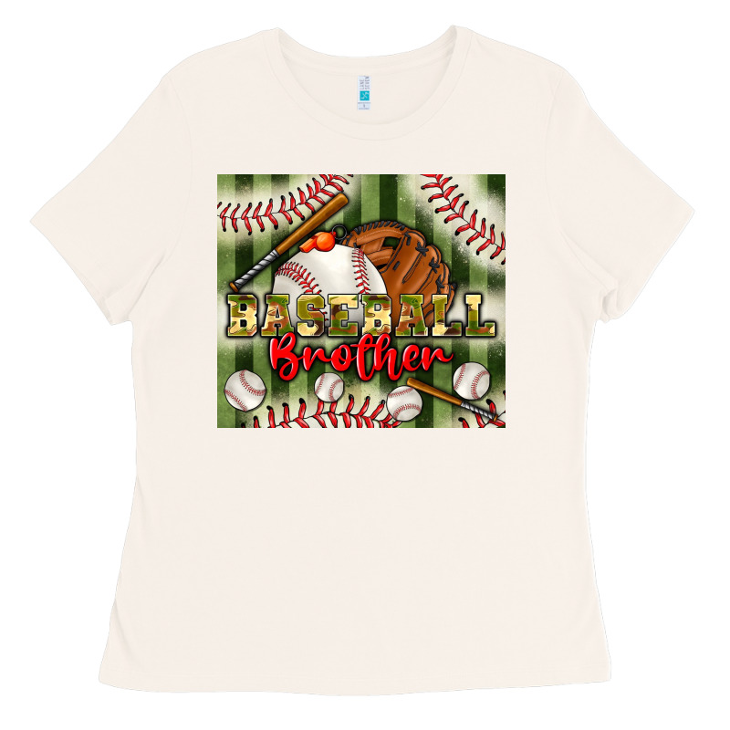 Baseball Brother Tumbler Ladies Tee by BundleAndBundleShop | Teevron