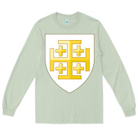 Matcha arms of the kingdom of jerusalem Long Sleeve Tee - linhVisuals