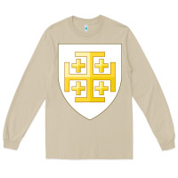 Mushroom arms of the kingdom of jerusalem Long Sleeve Tee - linhVisuals