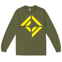 Army Green corridor crew Long Sleeve Tee - linhVisuals