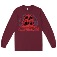 Burgundy crumbling castle   king gizzard and the lizard wizard Long Sleeve Tee - linhVisuals