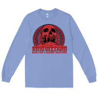 Colony Blue crumbling castle   king gizzard and the lizard wizard Long Sleeve Tee - linhVisuals