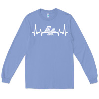 Colony Blue tractor Long Sleeve Tee - linhVisuals