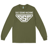 Army Green das sound machine Long Sleeve Tee - linhVisuals