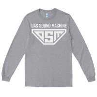 Heather Grey das sound machine Long Sleeve Tee - linhVisuals