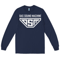 Navy das sound machine Long Sleeve Tee - linhVisuals