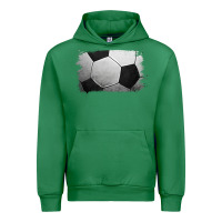 Emerald soccer brushstroke Urban Hoodie - Jasminsmagicworld