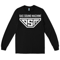 Black das sound machine Long Sleeve Tee - linhVisuals