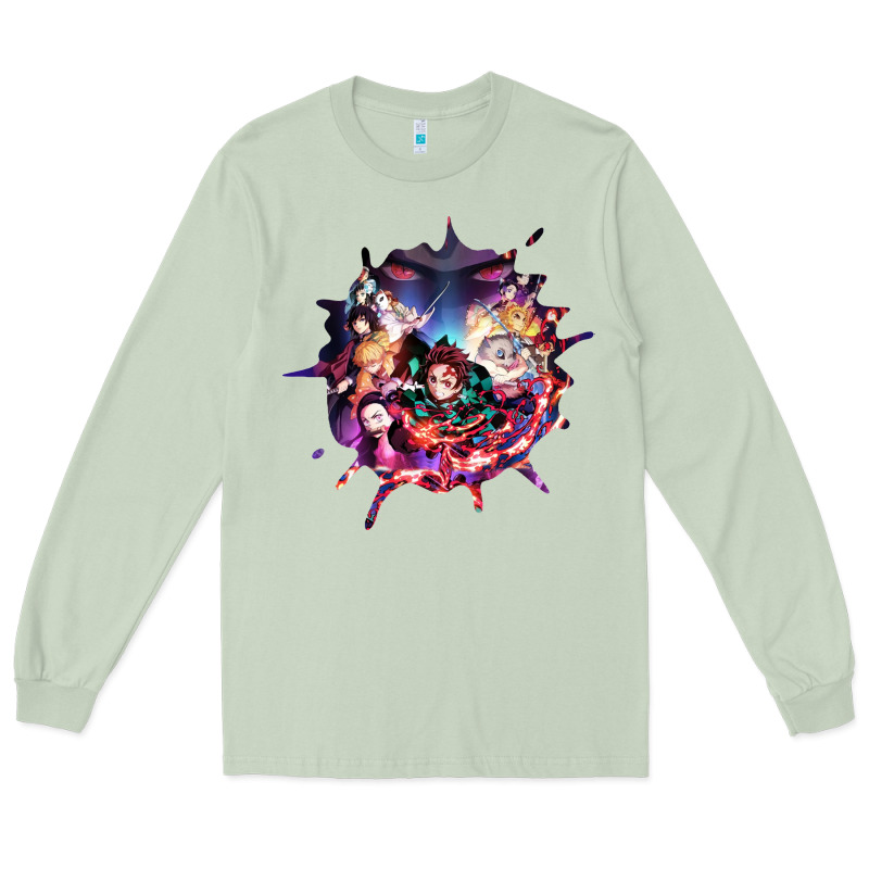 Kimetsu No Yaibathe Hinokami Chronicles Long Sleeve Tee by linhVisuals | Teevron