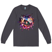 Smoke kimetsu no yaibathe hinokami chronicles Long Sleeve Tee - linhVisuals