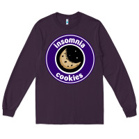 Plum suitable-insomnia-cookies-worn Long Sleeve Tee - linhVisuals