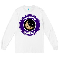 White suitable-insomnia-cookies-worn Long Sleeve Tee - linhVisuals