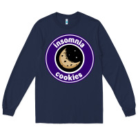 Navy suitable-insomnia-cookies-worn Long Sleeve Tee - linhVisuals