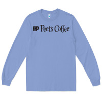 Colony Blue suitable-peet's-coffee-worn Long Sleeve Tee - linhVisuals