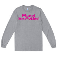 Heather Grey suitable-planet-smoothie-worn Long Sleeve Tee - linhVisuals