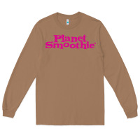 Toasted Coconut suitable-planet-smoothie-worn Long Sleeve Tee - linhVisuals