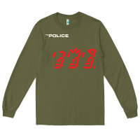 Army Green the police   ghost in the machine Long Sleeve Tee - linhVisuals