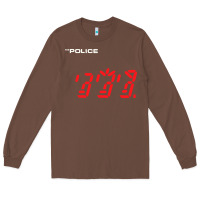 Chestnut the police   ghost in the machine Long Sleeve Tee - linhVisuals