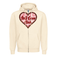 Sandshell self love club valentine's day Zipper Hoodie - RanaPortraitStore
