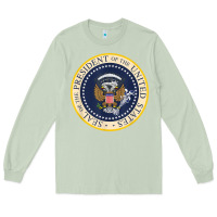 Matcha fake presidential seal Long Sleeve Tee - linhVisuals