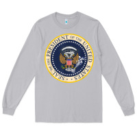 Moon Dust fake presidential seal Long Sleeve Tee - linhVisuals