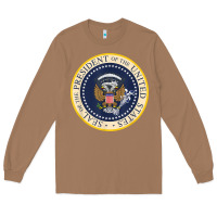 Toasted Coconut fake presidential seal Long Sleeve Tee - linhVisuals