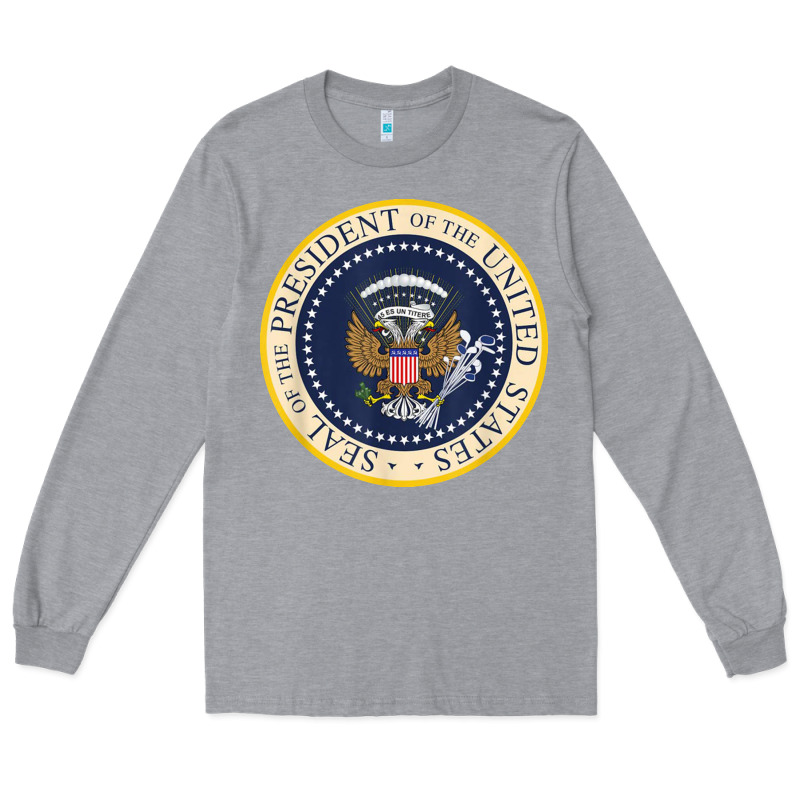 Fake Presidential Seal Long Sleeve Tee by linhVisuals | Teevron
