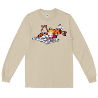 Mushroom calvin Long Sleeve Tee - linhVisuals