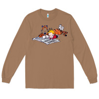 Toasted Coconut calvin Long Sleeve Tee - linhVisuals