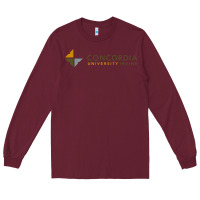 Burgundy Concordia University Irvine Long Sleeve Tee - linhVisuals