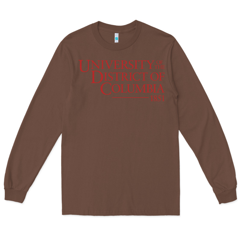 University Of The District Of Columbia Long Sleeve Tee by linhVisuals | Teevron