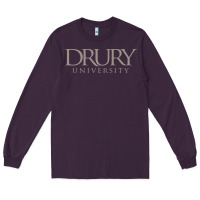 Plum Drury University Long Sleeve Tee - linhVisuals