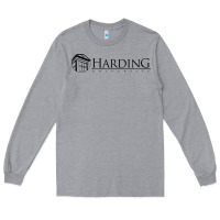 Heather Grey Harding University Long Sleeve Tee - linhVisuals