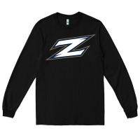 Black akron zips Long Sleeve Tee - linhVisuals
